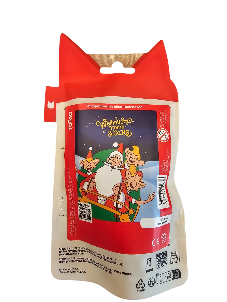 tonies Hörfigur für Toniebox, Weihnachtsmann & Co. KG, Hörspiel für Kinder ab 5 Jahren, Spielzeit ca. 55 Minuten – Ansicht 3