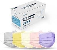 Vista 27 de FriCARE Mascarillas desechables, 3 capas ASTM nivel 3 grado médico, elegibles para FSA/HSA, transpirables y cómodas para alergias/protección solar