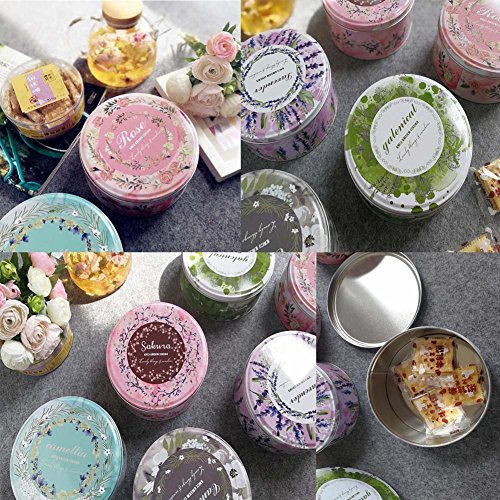 Black Temptation Pequeñas Galletas Frescas Caja De Almacenamiento Caja De Hierro Caja Con Mano Caja De Regalo-Rosa - Imagen 3