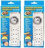 Zoo Med (2 Pack) AquaSun Aquarium Controller Timer & Power Strip