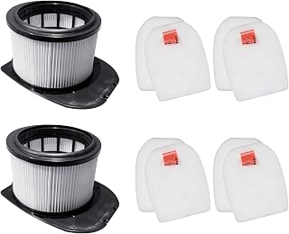 UZ565H Filter Replacement for Shark UZ565H Stratos Ultralight Corded Stick Vacuum 2 Filters+4 Foam Felt Filters