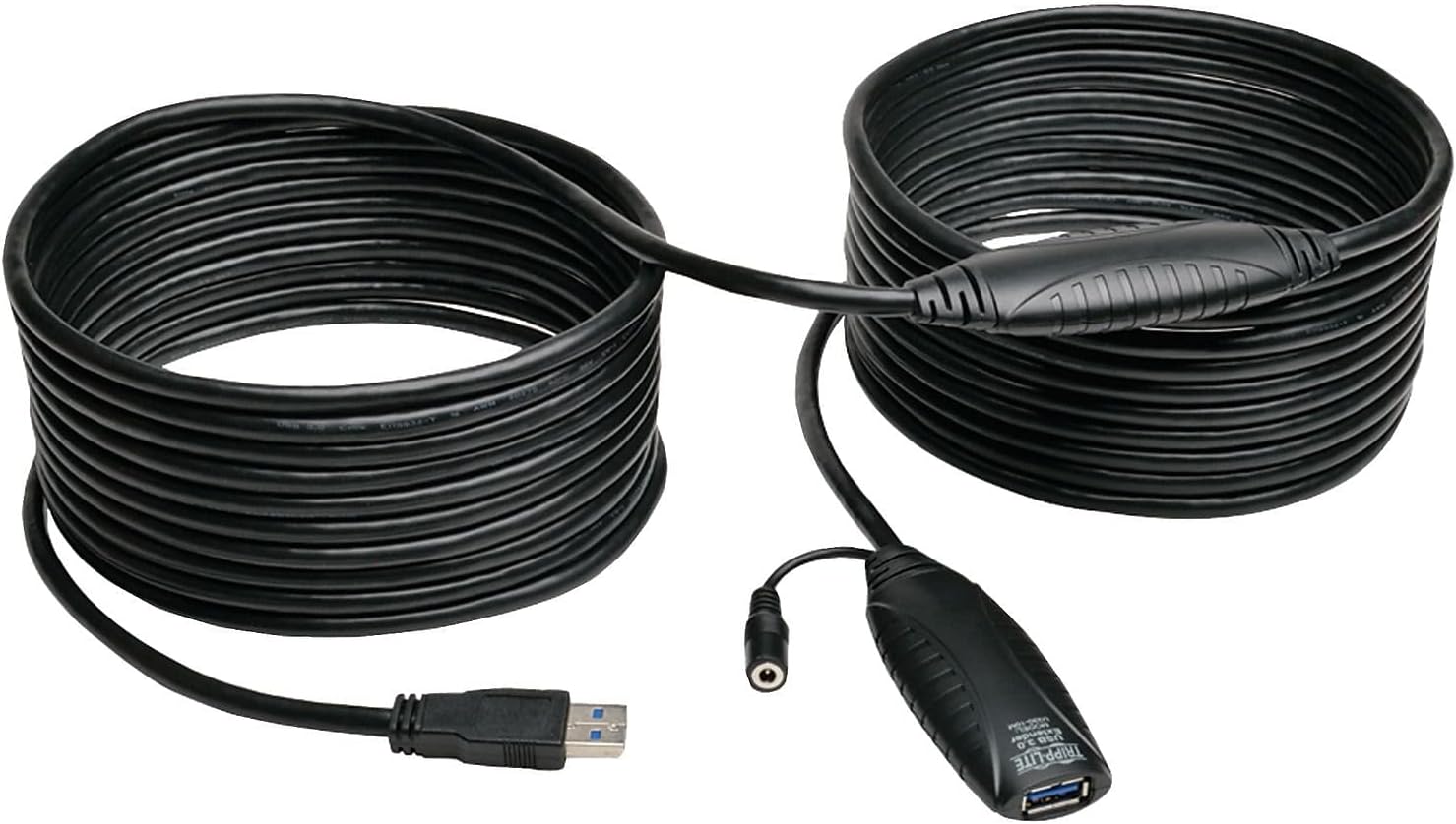 TRIPP LITE USB-A 3.0 SuperSpeed Active Extension Cable Repeater Cable, Male-to-Female, 32.8 Feet / 10 Meters, Daisy-Chain up to 65.61/20 Meters, 3-Year Warranty (U330-10M)