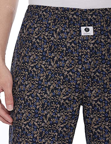 Image of Amazon Brand - Symbol Men's Printed Regular Fit Pyjamas (Pack of 2) Pajama Bottom