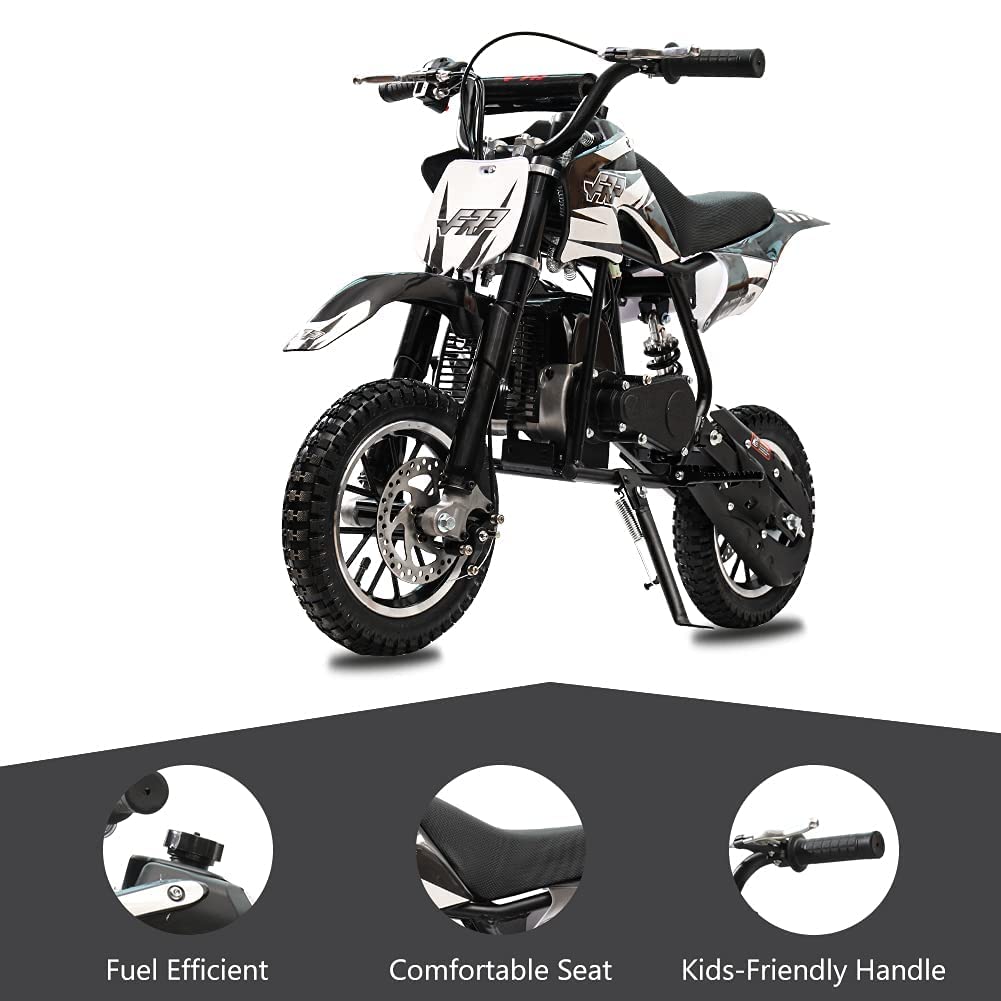 Fit Right FRP DB001 50CC 2Stroke Kids Dirt Off Road Mini Dirt Bike