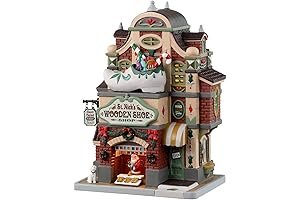 Charming Village Collection: Introducing St. Nick's Wooden Shoe Shop