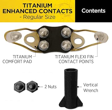 Dogtra Titanium Enhanced Contact Regular Dog Tiger Remote Dog Training E-Color