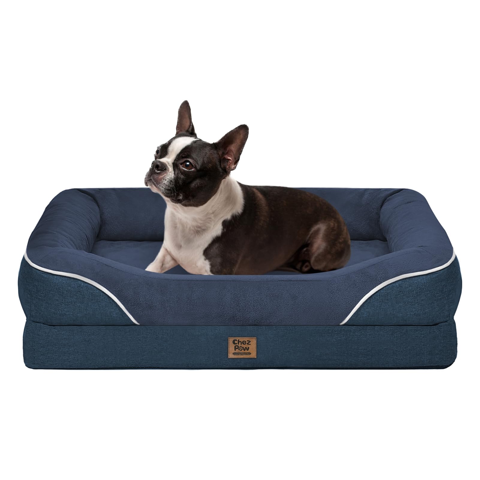 Chez Paw Orthopedic Waterproof Dog Bed for Medium and Large Dogs