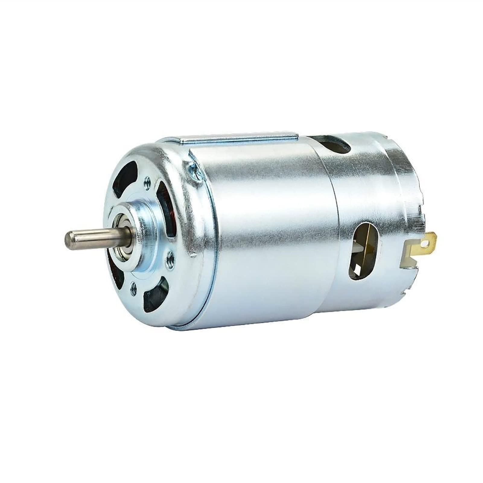 PYouo-DC Motor Motore ad Alta Potenza del generatore di energia, Motore Micro 895, DC12-24V 15A 60W 1200 0RPM, Doppia Palla Cuscinetto Grande Coppia, 775 Upgrade DC. Il Motore