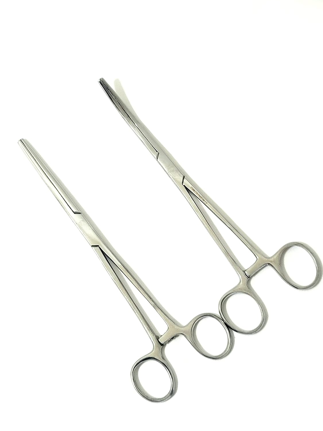 Buy ArtLabQuality 2 Pcs 8 Locking Straight & Curved Hemostat Set Hemostat Forceps Set