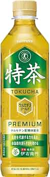 特茶 プレミアム緑茶 500ml 45本セット 伊右衛門 サントリー 伊右衛門 特茶 500ペット 500ml × 1ケース / 24本