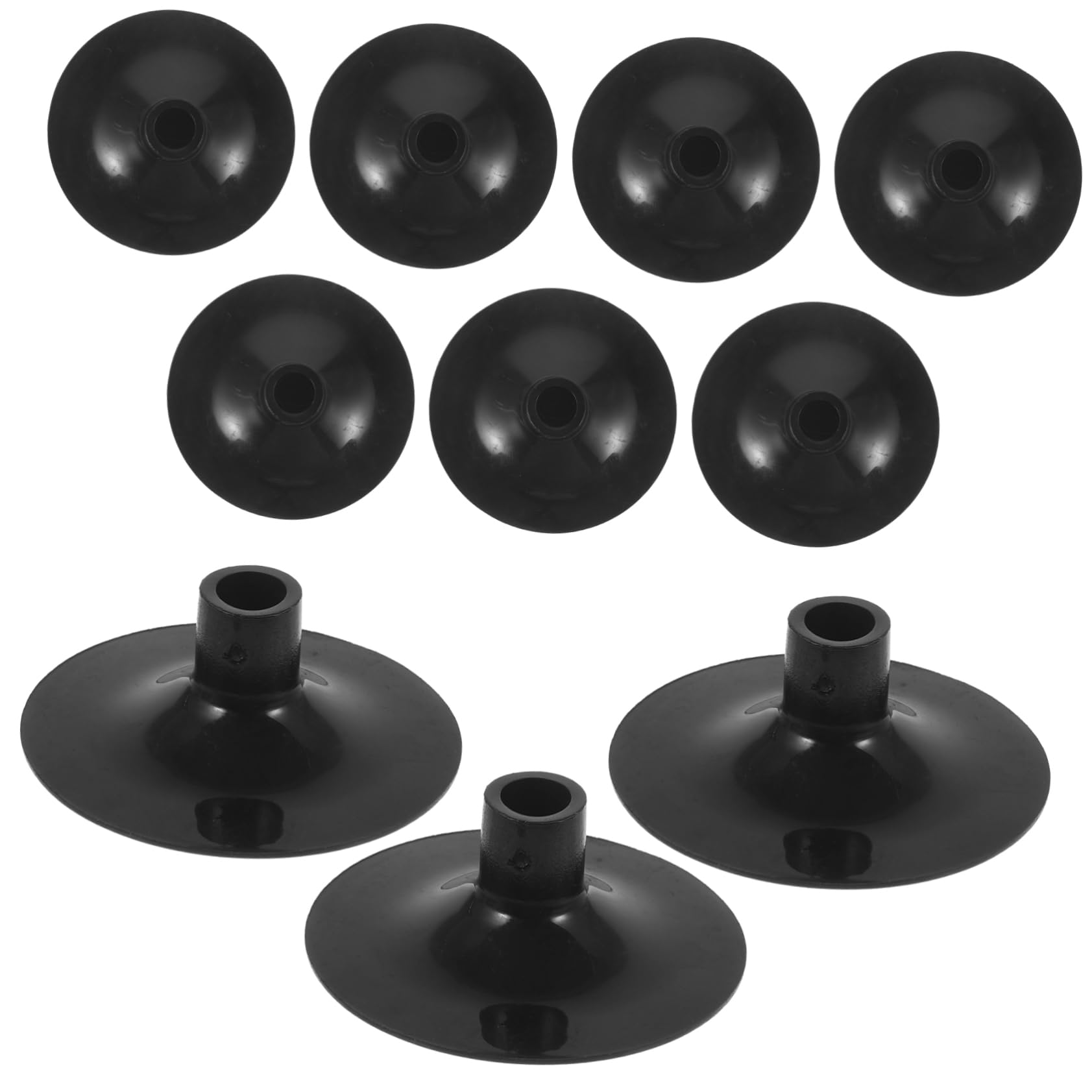 balacoo 5sets Arrowheads Suction Cup Arrow Tips Accessories for Arrow Practice Points 10pcs*5