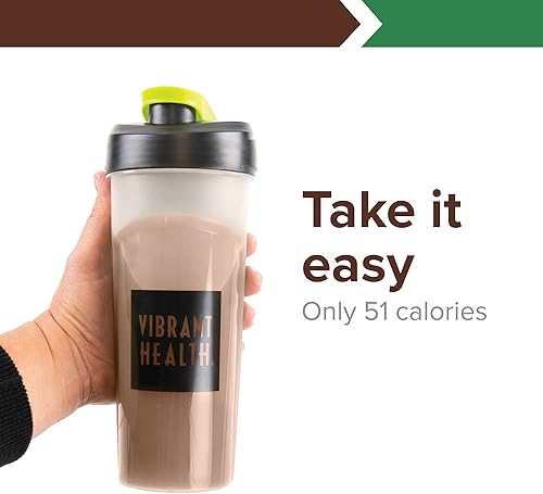 Miniatura 7 de Vibrant Health, Green Vibrance, polvo superalimento a base de plantas, apto para veganos, chocolate y coco, 25 porciones