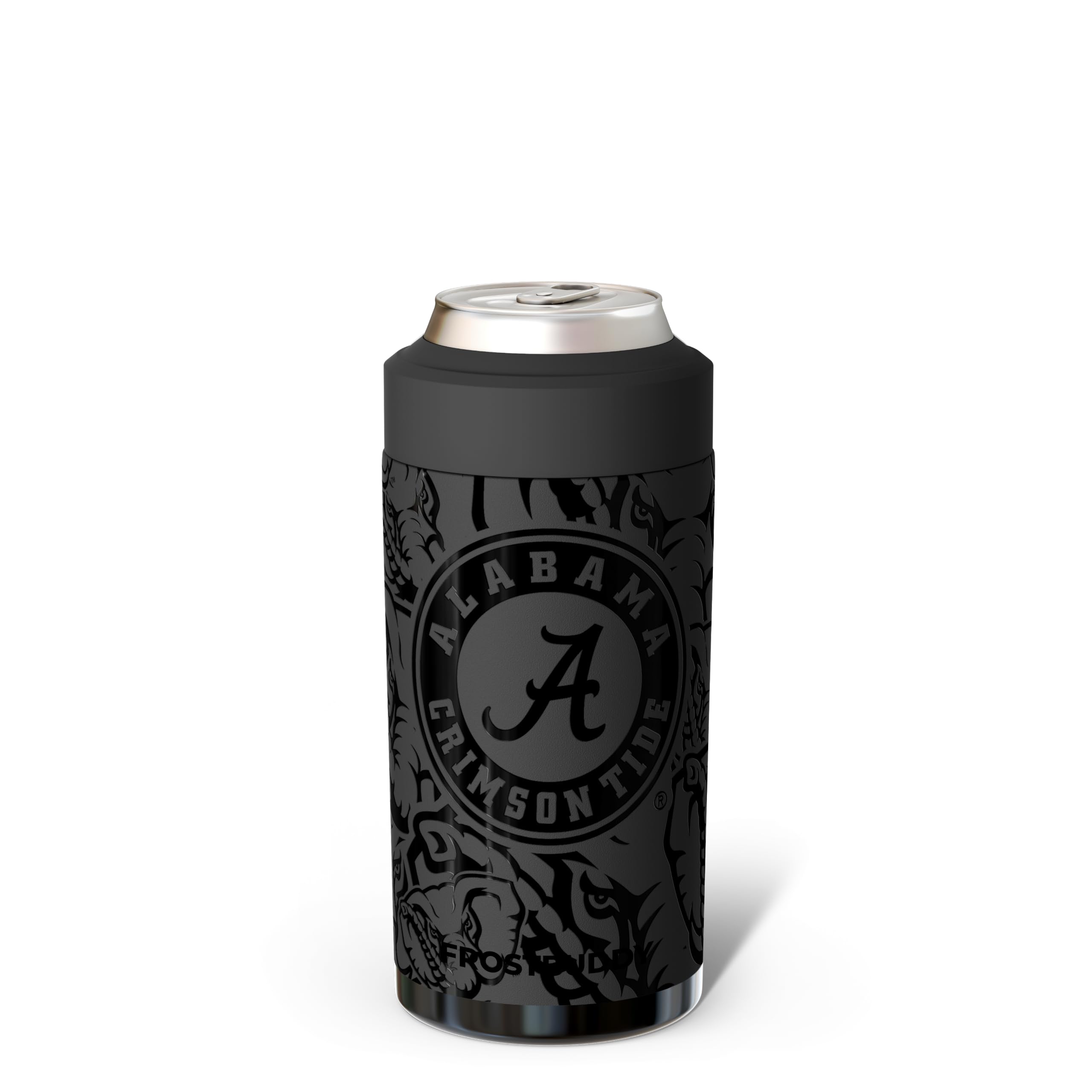 Night Game Alabama Crimson Tide Can Cooler by George Gu