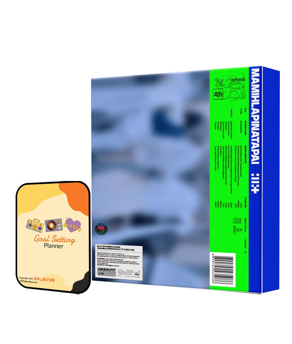 Bolsvos It's Me Ver. (Standard Ver.) 'Mamihlapinatapai' Illit Album [It's Me Ver. (Standard Ver.)]+Pre Order Benefits+Bolsvos Idol-Inspired Freebies 4Th Mini Album