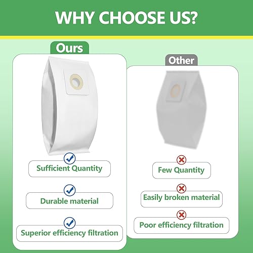 Miniatura 6 de Paquete de 9 bolsas de vacío estilo 7 compatibles con aspiradoras Bissell PowerForce 1739 3522 3525 71Y7 3554 3545 6592 3550 3553 Series, repuesto #