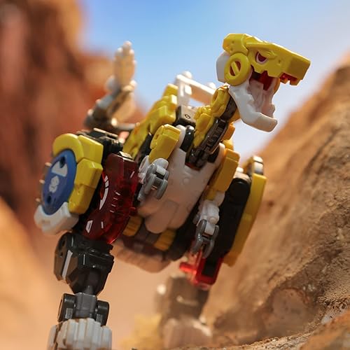 Miniatura 6 de 52TOYS BeastBox Mega Dio - Juguete transformer de dinosaurio, figura de acción, juguetes de dinosaurio, todo en uno, se transforma en dinosaurio