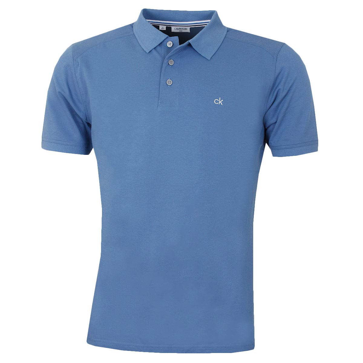 Calvin Klein Men's Campus Polo Shirt - Denim Blue - L