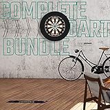 Mission Darts Dart Board Home Centre | Complete Darts Package Including Dartboard and 2 Sets of Darts (Standard Surround) - Image 2