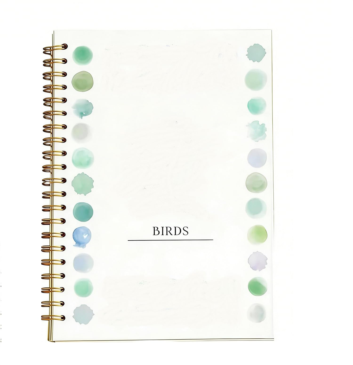 Watercolor Workbook, 12 Colors Watercolor Paint Set with Paint Brush Watercolors Paints Workbooks Set Spiral Bound Artist Sketchbook Painting Supplies for Beginners Children Adults Teenagers (Birds)