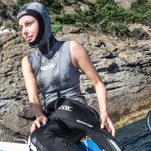 Seac Hoody Lady, Chaleco con capucha para buceo, Neopreno 2.5 mm miniatura 2