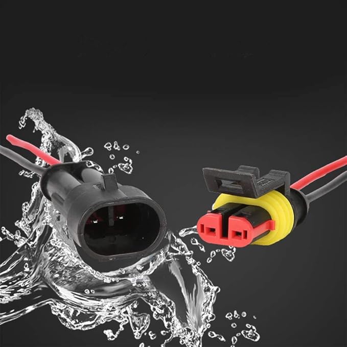 Amazon 2ピン 防水 コネクター 配線用 オス メス防水コネクタ対応 カプラー 防水のコネクタセット 2極車用防水電気配線コネクタ端子 車 オートバイく用 10キット コネクター 車 バイク Amazon 2ピン 防水 コネクター 配線用 オス メス防水コネクタ対応 カプラー 防水のコネクタセット 2極車用防水電気配線コネクタ端子 車 オートバイく用 10キット コネクター 車 バイク