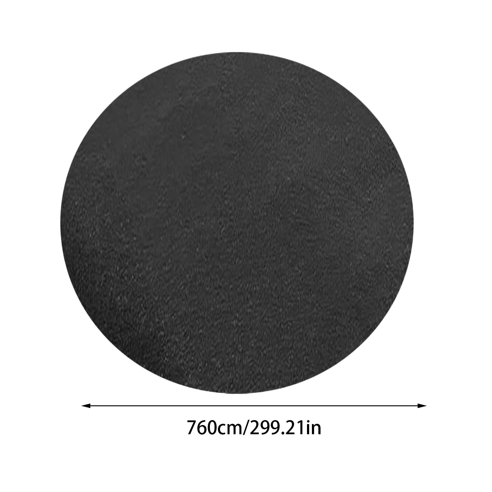 Tapiz Protector De Suelo para Piscina, Revestimiento Negro para Piscinas