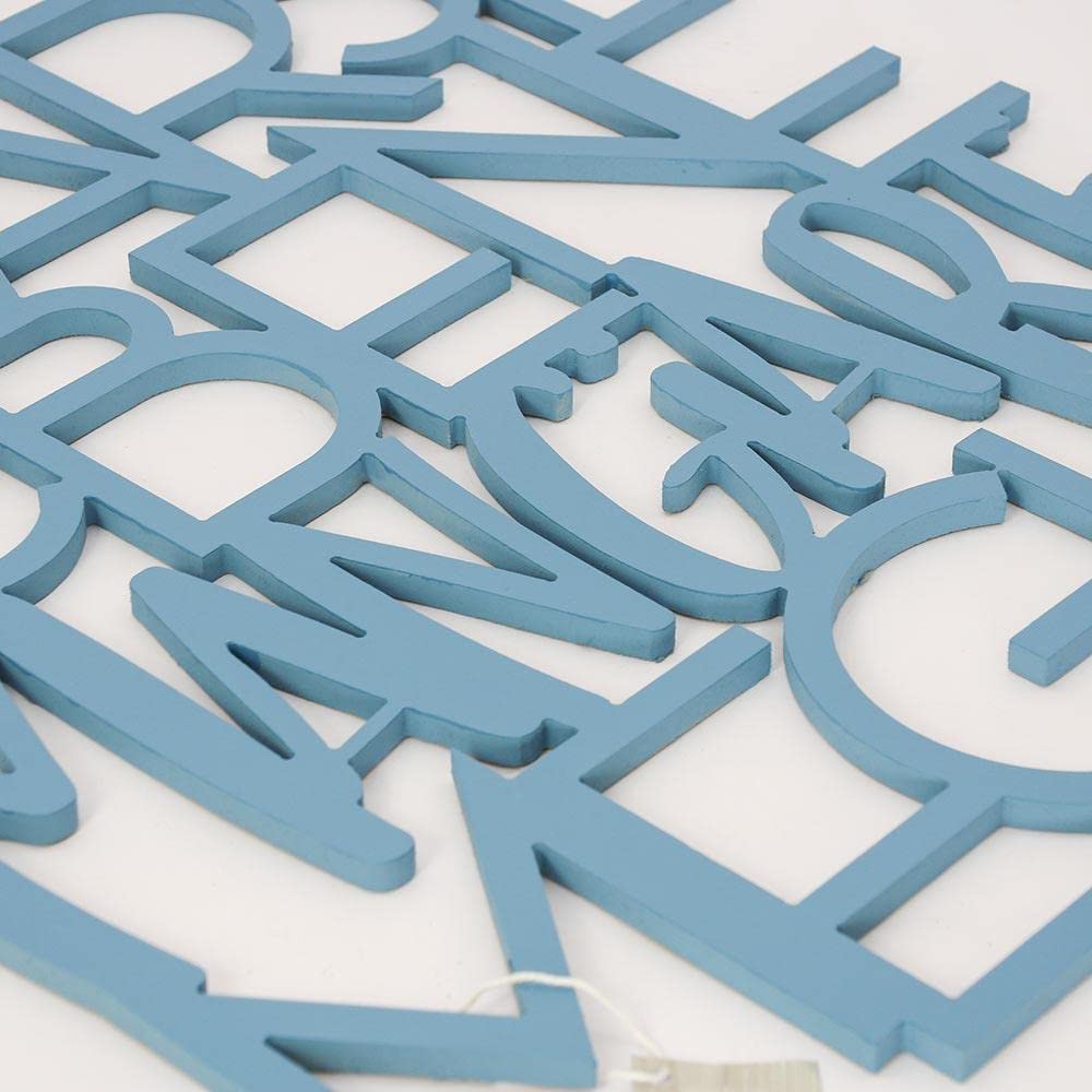 Letras de madera para colgar en la pared, diseño de fiar es bueno, hecho a mano, con frases de madera para colgar en la cocina