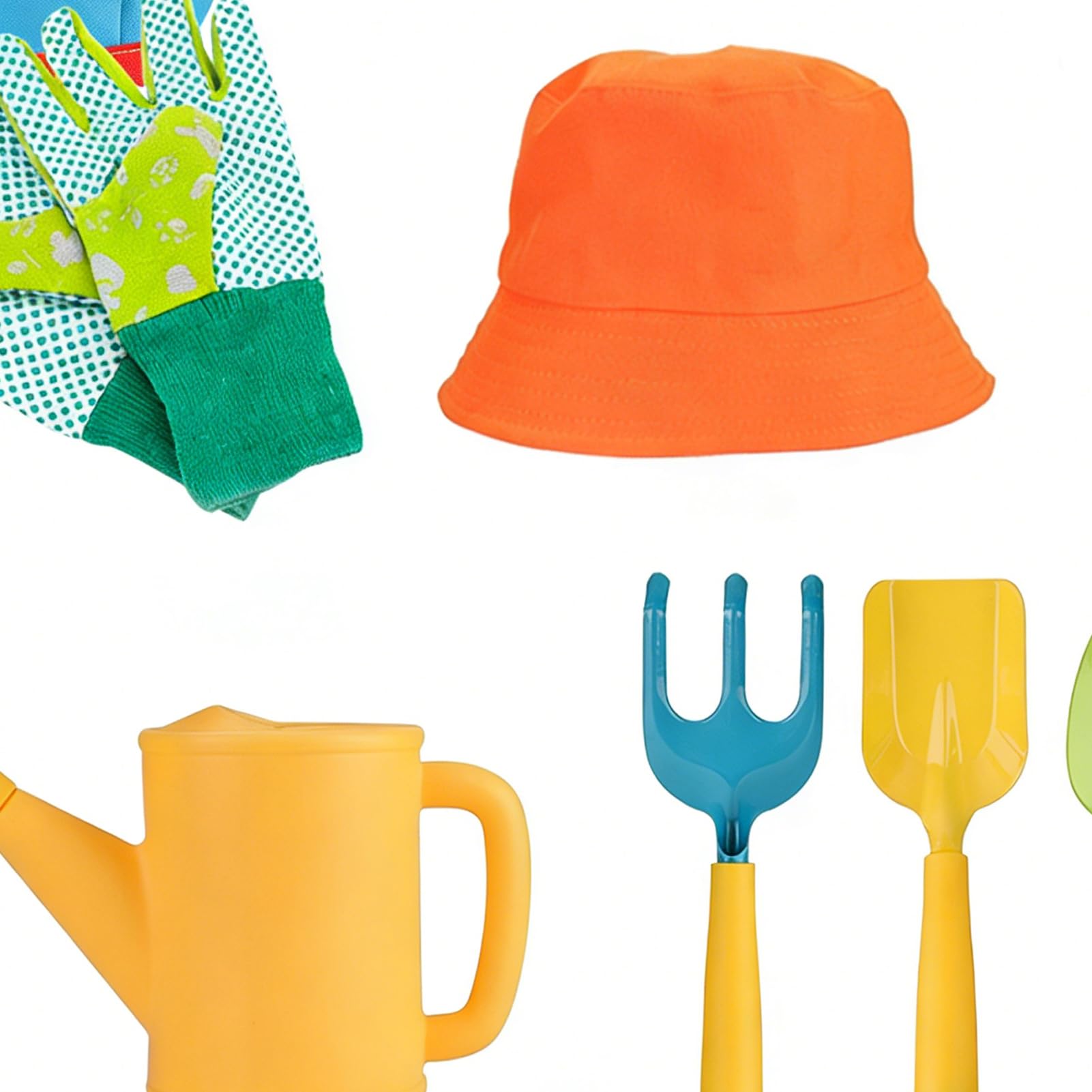 Outils de Jardinage pour Arrosoir et Râteau