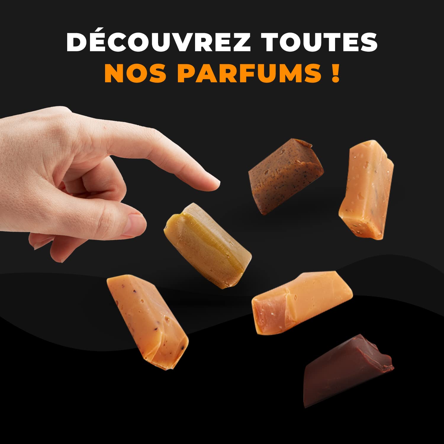 Caramels Fondants - Café Fort - Fabrication Artisanale - Bonbons Faits à la Main Fudge - Épicerie Fine Mr Fudgesto - Boîte 900g