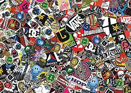 SPRITZ PRINT Lot de 3 Autocollants en Vinyle A4 A3 A2 Cover