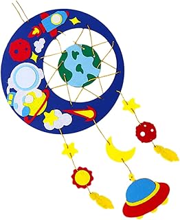 EXCEART 1 Conjunto De Decoração DIY Kit De Carrilhão De Vento DIY Sino De Vento Sinos De Vento Para Ornamento De Carrilhão Carrilhão De Vento DIY Pendurado Sinos De Vento Sino De Vento