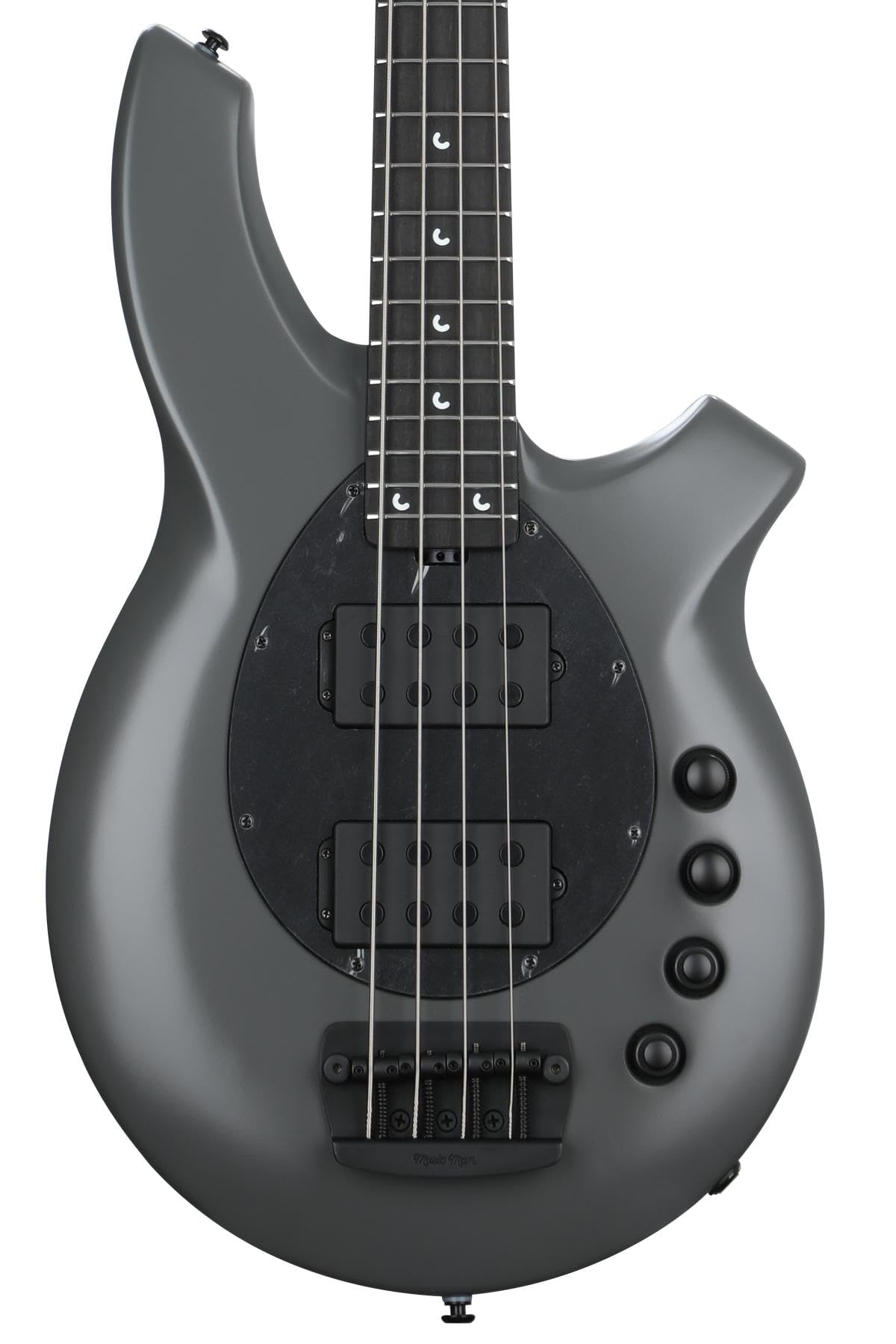 Ernie Ball Music Man Bongo 4HH Electric Bass Guitar - Titan Gray