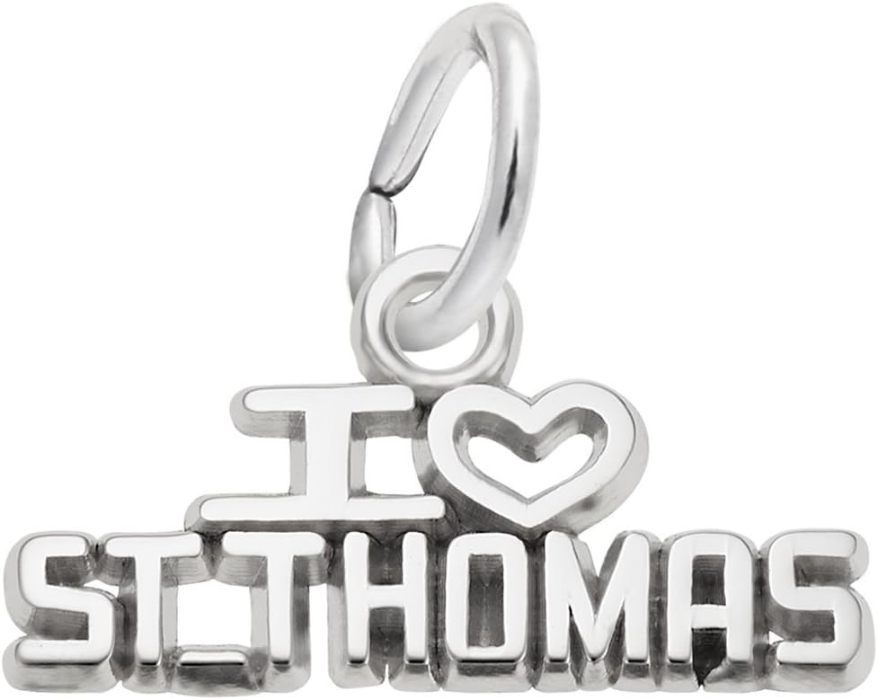St.Thomas Charm, Charms for Bracelets and Necklaces
