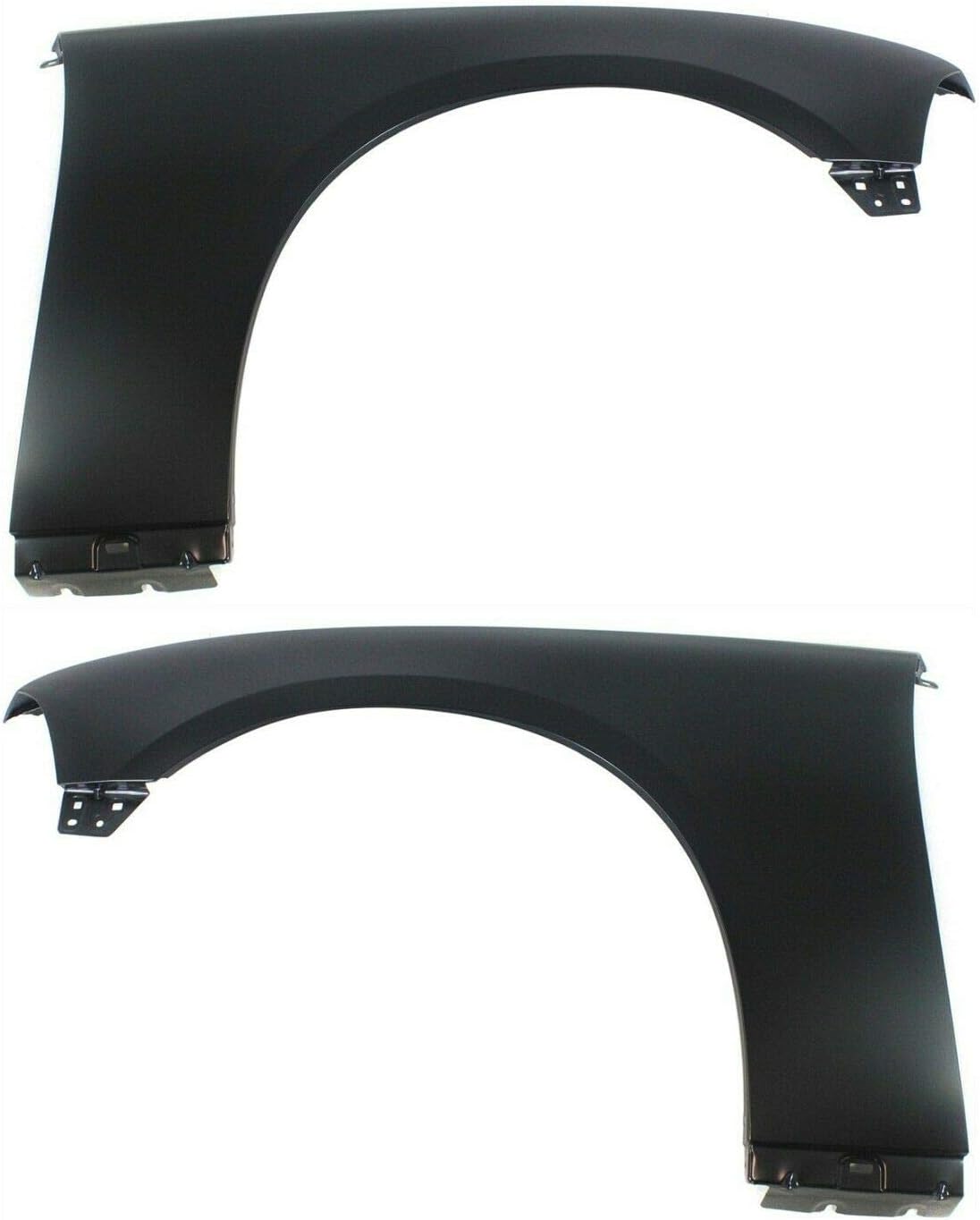 2pcs Quarter Panel Front Left Driver Right Passenger Side Primed Steel Without Molding Holes 2-pc for Dodge Charger Pursuit/SRT8/SXT 2012-2014 & R/T/SE 2011-2014 MM1958