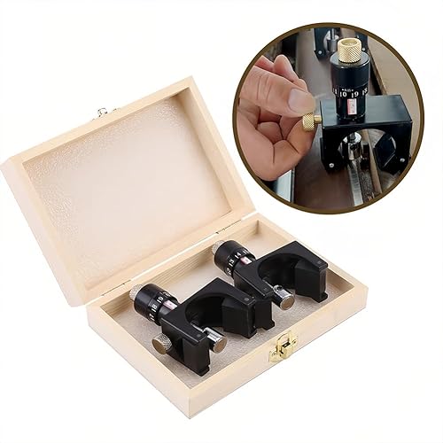 Miniatura 5 de Juego de cuchillas cepilladoras, planeador magnético, plantilla de ajuste de cuchillo de madera ajustable, ajuste de profundidad, ajuste de