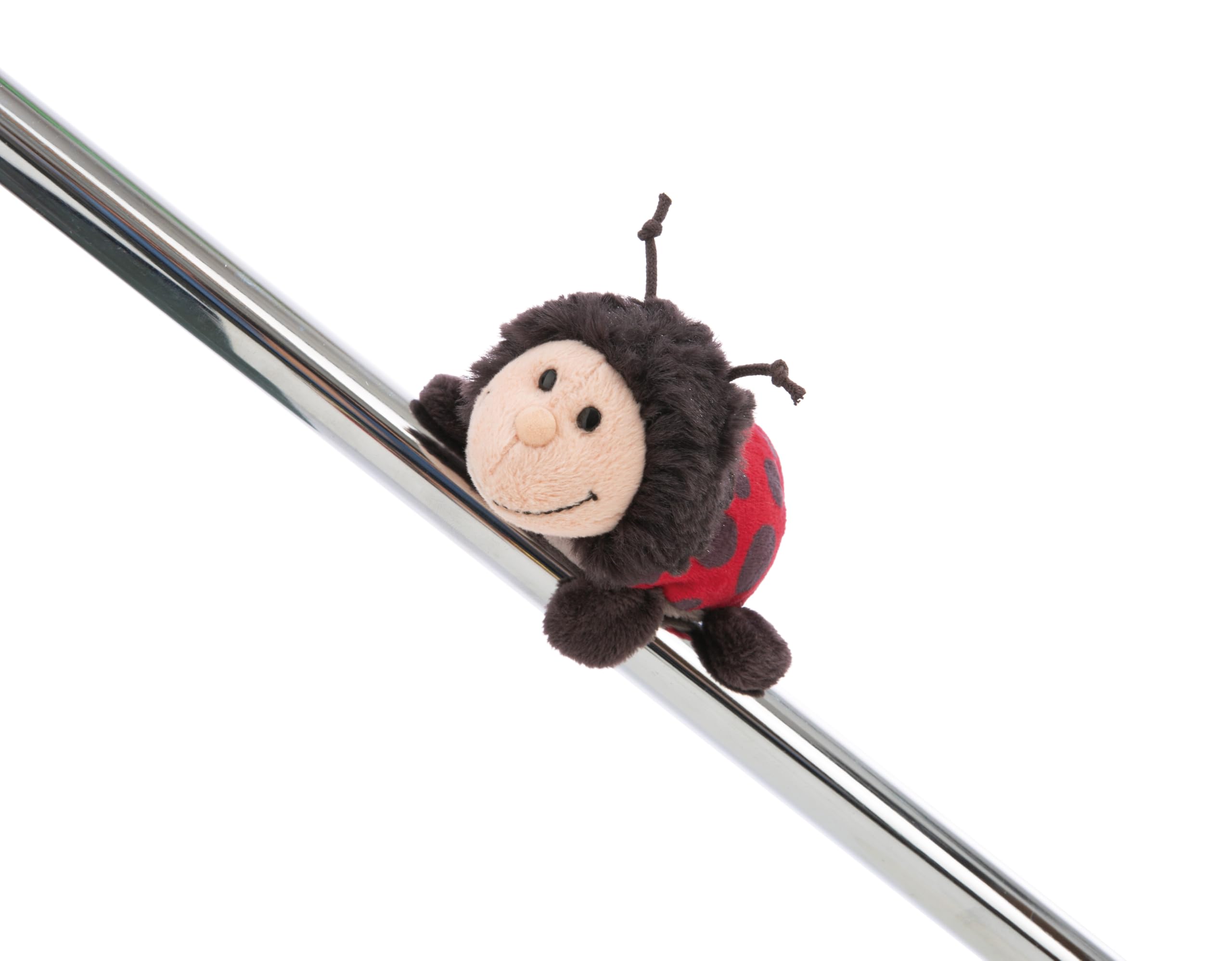 NICI MagNICI ladybird Dotti-Lotti 10cm - red - Cuddly toy with magnet - plush toy for fridge, blackboard, metal & much more, great gift idea | 61624