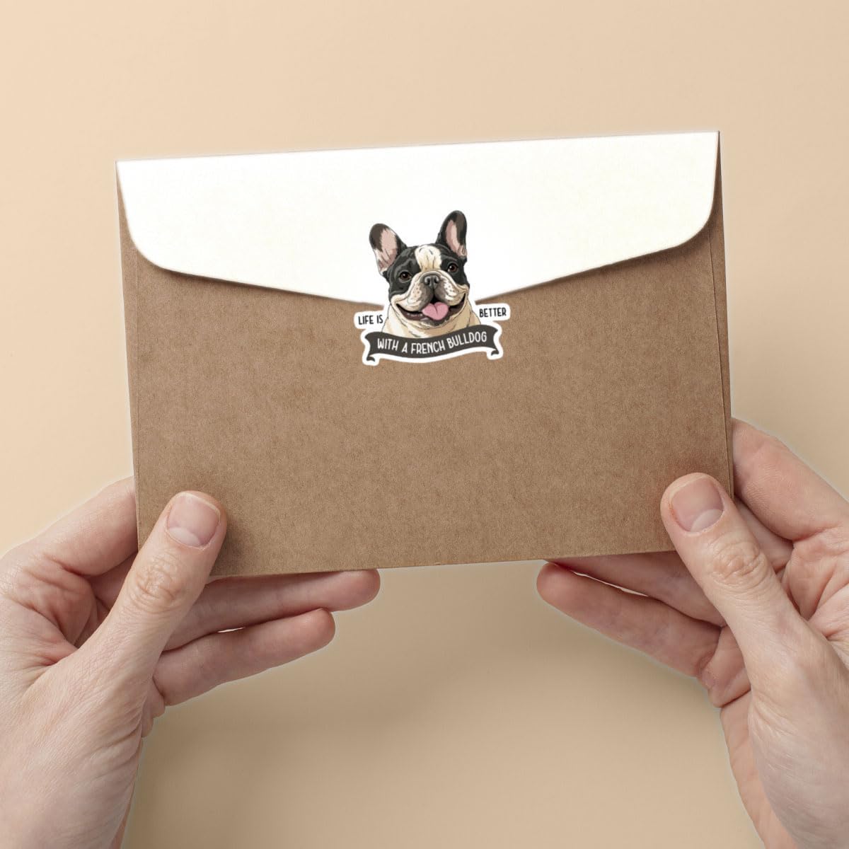 3 Pcs Life is Better with a French Bulldog Stickers, Cute Dog Quote Vinyl Decals for Laptop, Notebook, Hydro Flask, Water Bottle, Car Bumper, Scrapbook, Gift for Frenchie Lovers, Dog Mom 3 Inches - Image 7