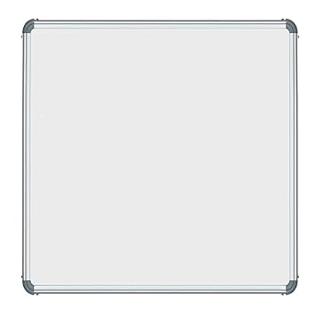 Ovror Nova (Non-Magnetic) Hanging Whiteboard and Green Board, White Board for Kids, Office, Home and School - 2x2 Feet