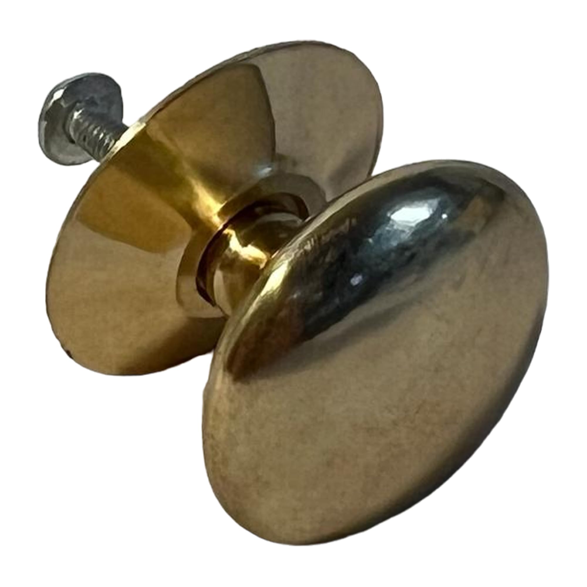 Thorness Cherema Brass Knob | Single Door knob | Brass Cupboard knobs | Cabinet Hardware | Antique Brass Cupboard Handles | Cupboard Door Handles | 30mm