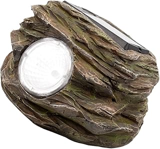 SECFOU 1pc Solar Stone Lamp Solar Lights for Outside Outdoor Decorative Lights Outdoor Rocks Solar Rocks for Garden Solar Ground Lights Landscape Rock Lights Garden Stone Lamp Household