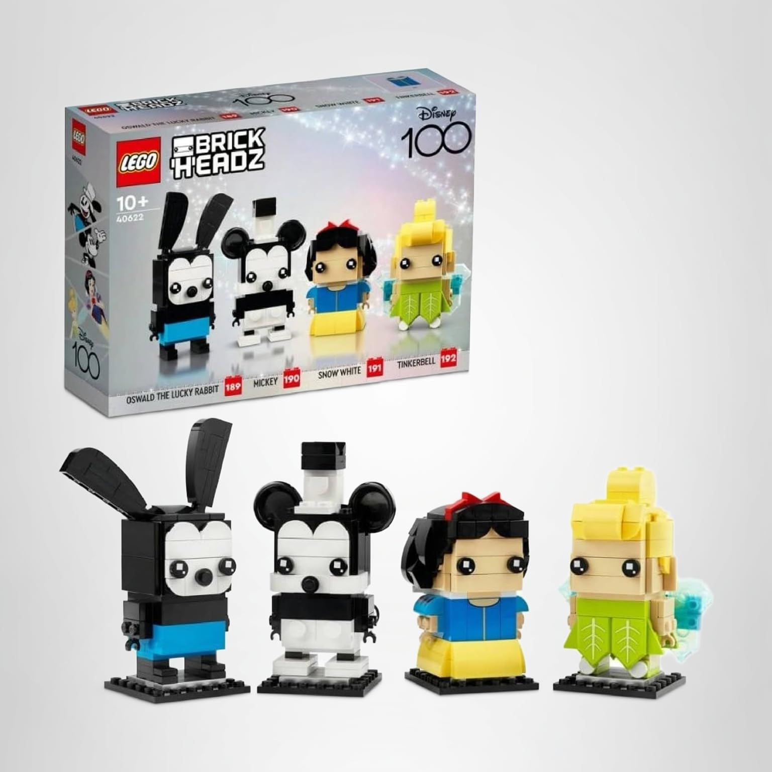 Amazon.com: LEGO BrickHeadz Disney 100th Celebration Mickey Mouse