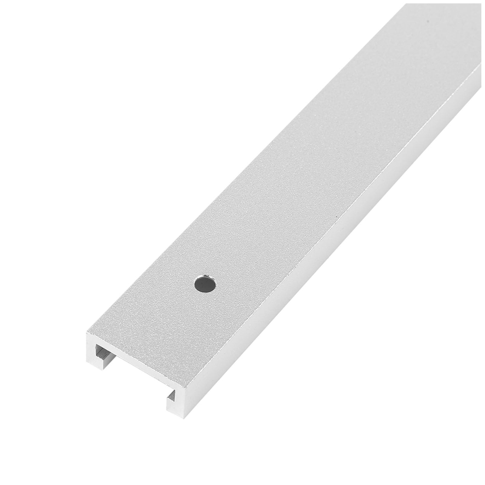 Fabater Przyrząd do Prowadnic Ukośnych z Rowkiem 30 Typu T do Obróbki Drewna, Uchwyt Prowadnicy z Rowkiem T ze Stopu Aluminium 1000/1200 Mm, Trwała Prowadnica śrubowa Kompatybilna z Szybko