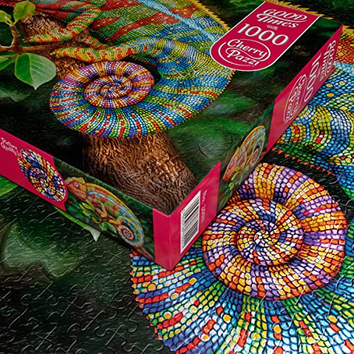 Puzzle Cherry Pazzi Friends Forever 1000 Pezzi - Alpaca E Lama, Dimensioni 70x50 Cm, Qualità Premium, Taglio Di Precisione, Per Adulti E Ragazzi