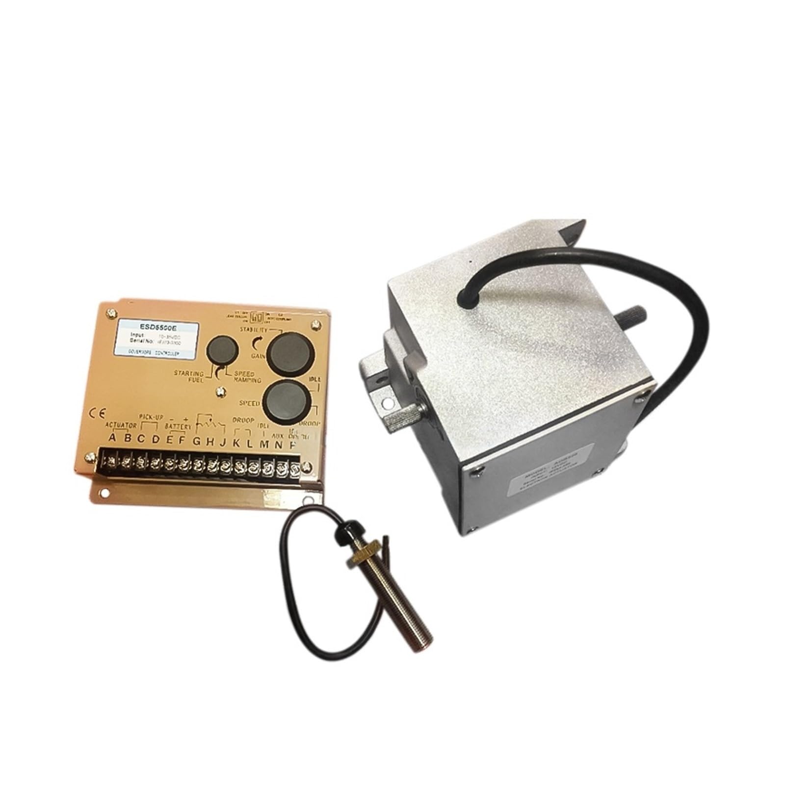 Generator Controller Stellantrieb ADC120-24V ADC120-12V Dieselgenerator-Reglersatz 1 Stück ADC120 + 1 Stück ESD5500E + 1 Stück 3034572
