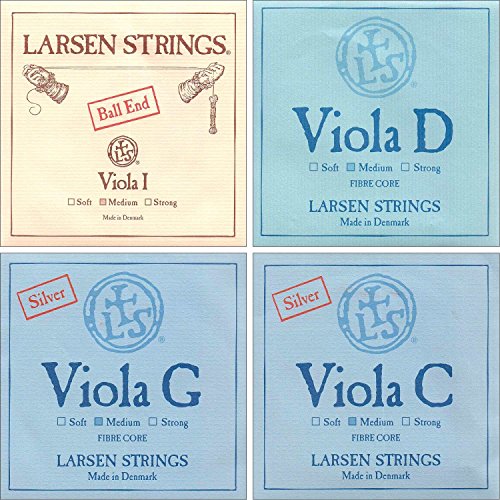 Larsen up to 42cm Viola String Set Medium Gauge with Ball-End A