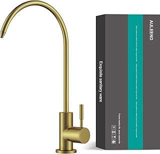 AULLEND Küchenwasserfilter-Wasserhahn, Spülbeckenwasserfiltersystem, geeignet für die meisten Umkehrosmose- oder Wasserfiltersysteme, Küchenbar, Spüle, Trinkhahn