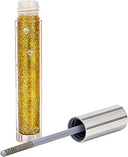 Sparkling Mascara - Waterproof Sparkling Silver | Shiny Eye Makeup with Volumizing Curly Look, Long Lasting for Women, Wife, Girlfriend, Friends, Wedding Meetings, Evening, So
