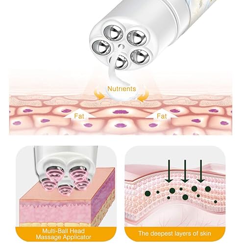 Miniatura 7 de Crema adelgazante corporal 3D Roller Fat Cream Anti Celulitis Crema Hidratante Reafirmante para quemador de grasa del vientre y apriete (120G)