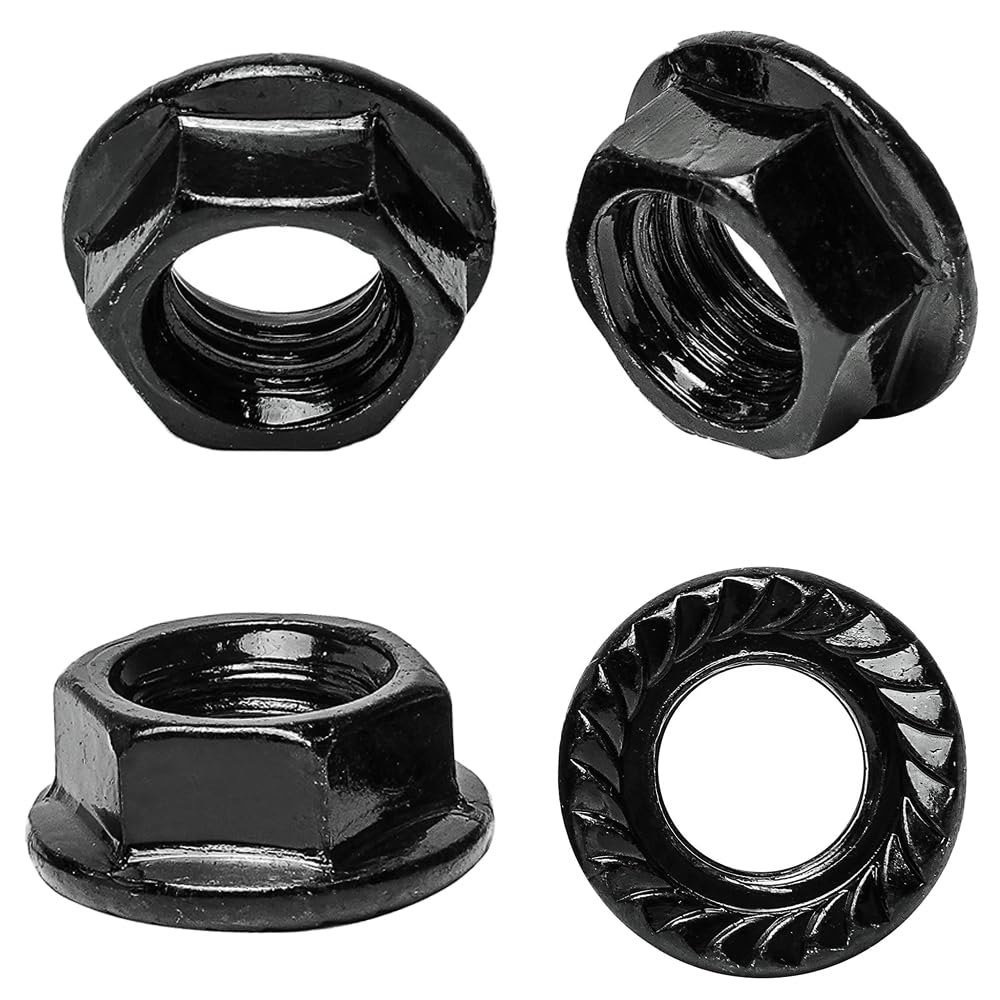 Set di 108 dadi autobloccanti per viti e macchine M3/M4/M5/M6/M8/M10/M12
