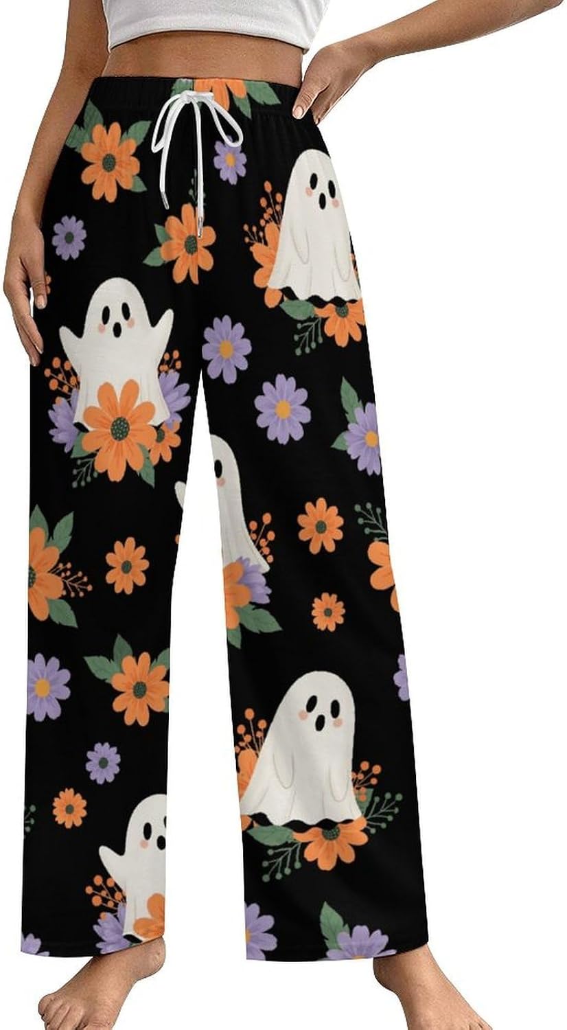 Pajama Bottoms for Women's Lounge Pants with Pockets Cozy Sleepwear for Yoga & Home, Breathable Pajama Bottoms